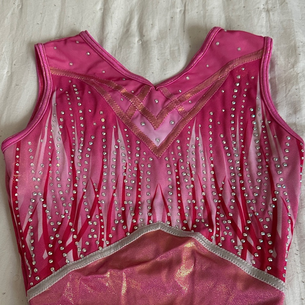 Quatro gymnastics leotard